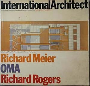 Immagine del venditore per International Architect No. 3.1, Issue 3/1980 venduto da SEATE BOOKS