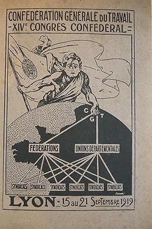 XXe Congrès National Corporatif (XIVe de la C.G.T.) tenu à Lyon du 15 au 21 septembre 1919.