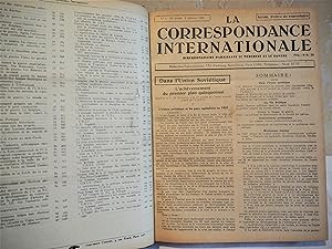 La Correspondance Internationale. Année 1932 reliée