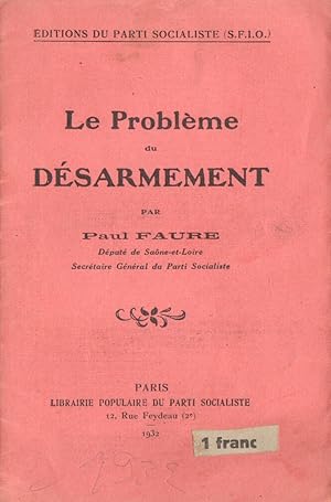 Le Problème du Désarmement