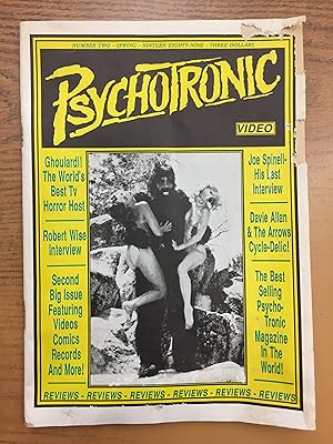 Bild des Verkufers fr Psychotronic Video Number Two, Spring Nineteen Eighty-Nine 1989 zum Verkauf von Zubal-Books, Since 1961