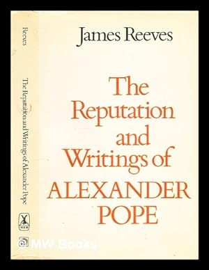 Seller image for The reputation and writings of Alexander Pope for sale by MW Books Ltd.