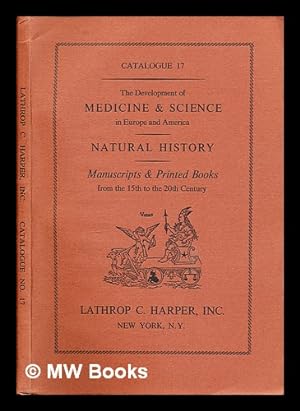 Seller image for Medicine, science and natural history (Catalogue No. 17) for sale by MW Books Ltd.