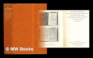 Seller image for The miscellaneous and unpublished writings of Charlotte and Patrick Branwell Bront / [edited by T.J. Wise and J.A. Symington]: volume I for sale by MW Books Ltd.