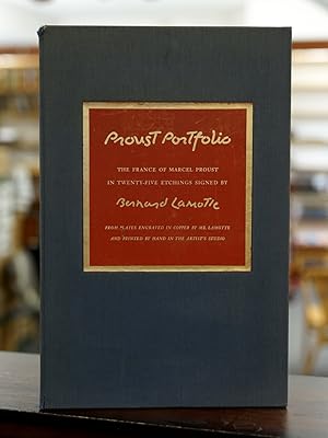 Proust Portfolio; The France of Marcel Proust in Twenty-Five Etchings Signed by Bernard Lamotte