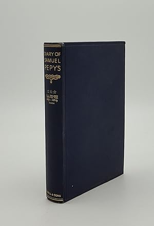 Bild des Verkufers fr THE DIARY OF SAMUEL PEPYS Volume VII-VIII 1667-1669 [&] Index zum Verkauf von Rothwell & Dunworth (ABA, ILAB)