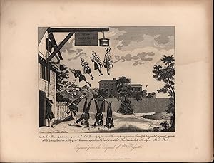 Immagine del venditore per A. absolute Gravity. B. Conatus against absolute Gravity. C. practical Gravity. D. comparitive Gravity. E. horizontal, or good sense. F. Wit. G. comparative Levity, or Coxcomb. H. partial Levity, or pert Fool. I. absolute Levity, or Stark Fool., - venduto da Antiquariat Kastanienhof