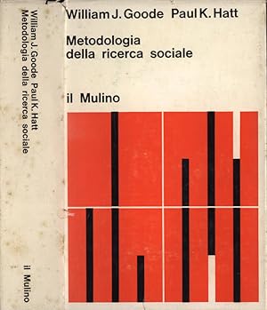 Image du vendeur pour Metodologia della ricerca sociale mis en vente par Biblioteca di Babele