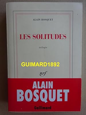 Imagen del vendedor de Les Solitudes a la venta por Librairie Michel Giraud