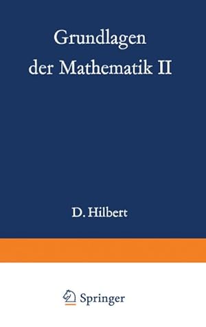 Bild des Verkufers fr Grundlagen der Mathematik II zum Verkauf von AHA-BUCH GmbH