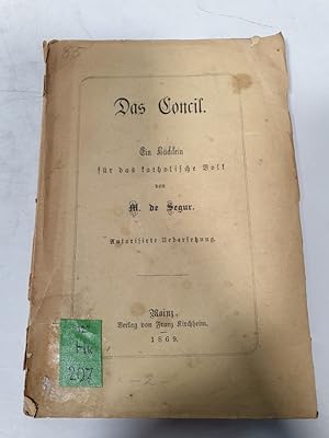 Seller image for Das Concil. for sale by Antiquariat Bookfarm