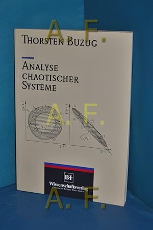 Bild des Verkufers fr Analyse chaotischer Systeme. von Thorsten Buzug zum Verkauf von Antiquarische Fundgrube e.U.