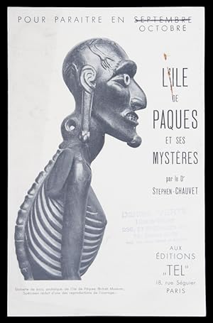 Immagine del venditore per [EASTER ISLAND] L?Ile de Pques et ses mystres. (Original prospectus) venduto da Douglas Stewart Fine Books