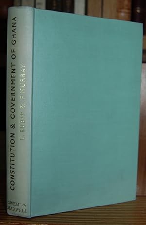Seller image for THE CONSTITUTION AND GOVERNMENT OF GHANA for sale by Fbula Libros (Librera Jimnez-Bravo)