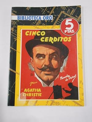 Imagen del vendedor de BIBLIOTECA ORO. N 7. AGATHA CHRISTIE. CINCO CERDITOS. 2007. TDK75 a la venta por TraperaDeKlaus