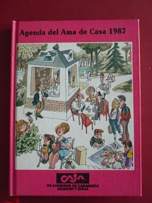 Imagen del vendedor de AGENDA DEL AMA DE CASA 1987 TDK80 a la venta por TraperaDeKlaus