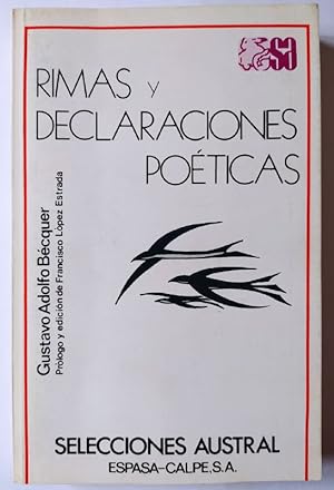 Seller image for Rimas y declaraciones poticas for sale by La Leona LibreRa