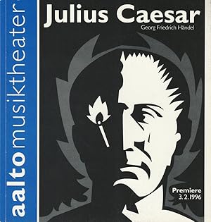 Imagen del vendedor de Programmheft Georg Friedrich Hndel JULIUS CAESAR Giulio Cesare in Egitto Premiere 3. Februar 1996 Aalto Musiktheater Spielzeit 1995 / 96 a la venta por Programmhefte24 Schauspiel und Musiktheater der letzten 150 Jahre