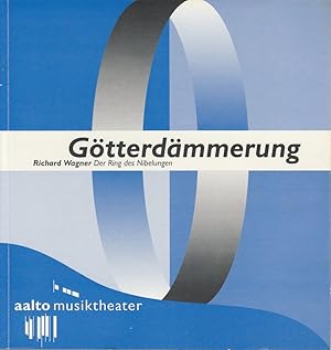 Imagen del vendedor de Programmheft Richard Wagner GTTERDMMERUNG Der Ring des Nibelungen Dritter Tag Premiere 5. Oktober 1996 Aalto Musiktheater Spielzeit 1996 / 97 a la venta por Programmhefte24 Schauspiel und Musiktheater der letzten 150 Jahre