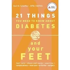 Bild des Verkufers fr 21 Things You Need to Know about Diabetes and Your Feet zum Verkauf von WeBuyBooks