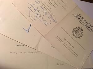 Ludwigsburger Schlosskonzerte 1953 -1964. Programme mit Signaturen / Widmungen der beteiligten Mu...