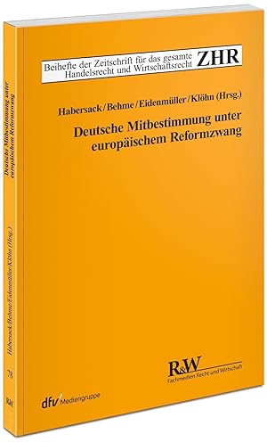 Seller image for Deutsche Mitbestimmung unter europaeischem Reformzwang for sale by moluna