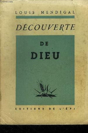 Seller image for Découverte de Dieu for sale by Le-Livre