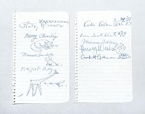 Immagine del venditore per 10 signatures by 10 US children's authors and illustrators. venduto da Peter Harrington.  ABA/ ILAB.