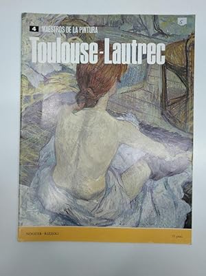 Imagen del vendedor de TOULOUSE LAUTREC. MAESTROS DE LA PINTURA N 4. NOGUER RIZZOLI. TDKR42 a la venta por TraperaDeKlaus