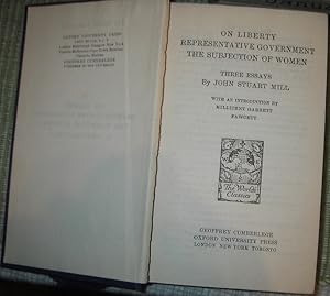 Seller image for On Liberty / Representative Government / The Subjection of Women : Three Essays for sale by eclecticbooks