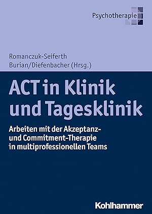 Imagen del vendedor de ACT in Klinik und Tagesklinik a la venta por moluna