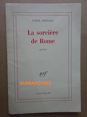 Bild des Verkäufers für La Sorcière de Rome zum Verkauf von Librairie Michel Giraud
