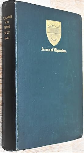 Transactions Of The Thoroton Society 1909 (Vol XIII)