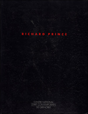 Seller image for Richard Prince for sale by Specific Object / David Platzker