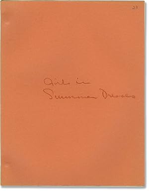 Girls in their Summer Dresses (Original screenplay for the 1954 short from the film Light's Diamo...