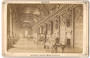 Immagine del venditore per Photo Photographe inconnu, vue de Paris, La Galerie d`Apollon - Muse du Louvre venduto da Bartko-Reher