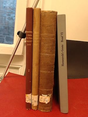Bild des Verkufers fr Hammurabi's Gesetz (in 6 in 4 Bnden). zum Verkauf von Wissenschaftliches Antiquariat Zorn