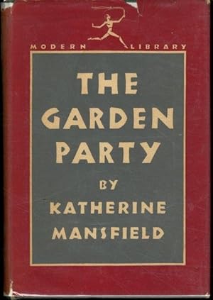 Katherine Mansfield THE GARDEN PARTY Modern Library c.1922