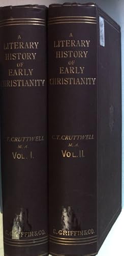 Bild des Verkufers fr A literary history of early Christianity: including the fathers and chief heretical writers of Ante-Nicene period (2 vols.cpl./ 2 Bnde KOMPLETT) zum Verkauf von books4less (Versandantiquariat Petra Gros GmbH & Co. KG)