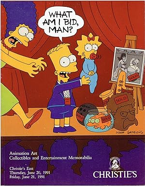 Animation Art, Collectibles and Entertainment Memorabilia (Auction Catalog, Christie's East, New ...