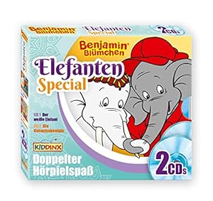 2er-CD Elefanten-Special - Der weiße Elefant/ Die Elefanten-Königin