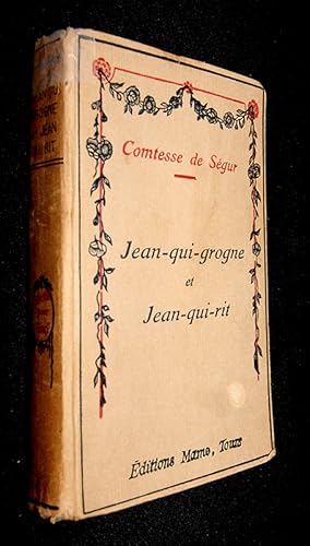 Image du vendeur pour Jean-qui-grogne et Jean-qui-rit mis en vente par Abraxas-libris