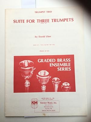 Bild des Verkufers fr Trumpet trio - Suite for three Trumpets. zum Verkauf von Kepler-Buchversand Huong Bach