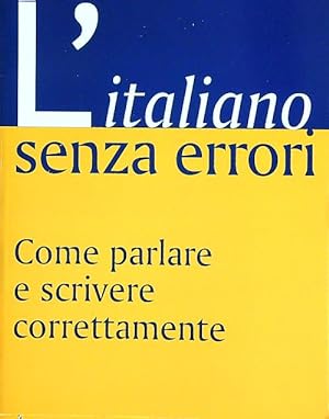 Seller image for L'italiano senza errori for sale by Librodifaccia
