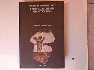 Immagine del venditore per L'attivita' letteraria nell'antica roma - storia della letteratura latina venduto da Usatopoli libriusatierari