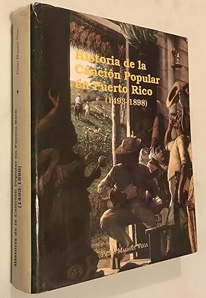 Seller image for Historia de la cancion Popular de Puerto rico (1493-1898) for sale by Once Upon A Time