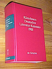 Bild des Verkufers fr Krschners Deutscher Literatur-Kalender 1988 (KURSCHNERS DEUTSCHER LITERATUR-KALENDER) zum Verkauf von Buchliebe-shop I Buchhandlung am Markt