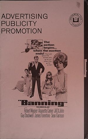Seller image for Banning Pressbook 1967 Robert Wagner, Anjanette Comer for sale by AcornBooksNH