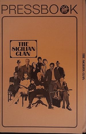 Imagen del vendedor de The Sicilian Clan Pressbook 1969 Jean Gabin, Alain Delon a la venta por AcornBooksNH