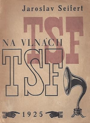 Na vlnach TSF Poesie / On the waves of TSF (Télégraphe Sans Fil) Poetry - Typo design and cover b...
